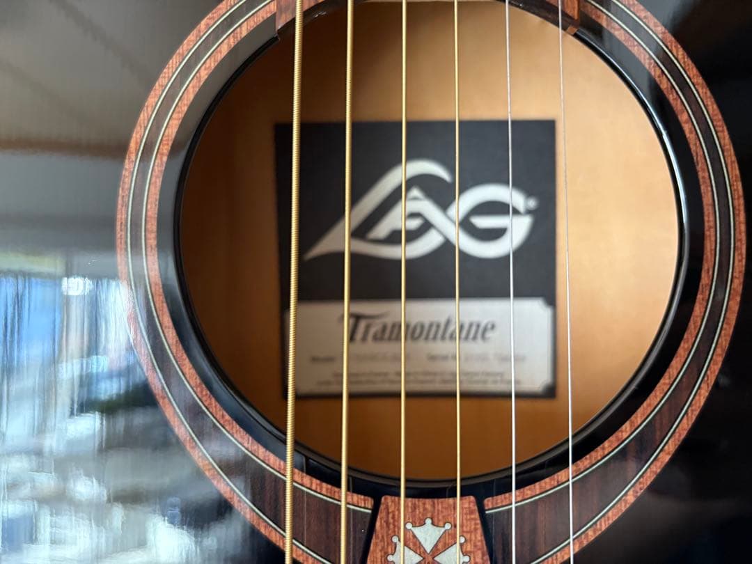 LAG アコースティックギター ブラック