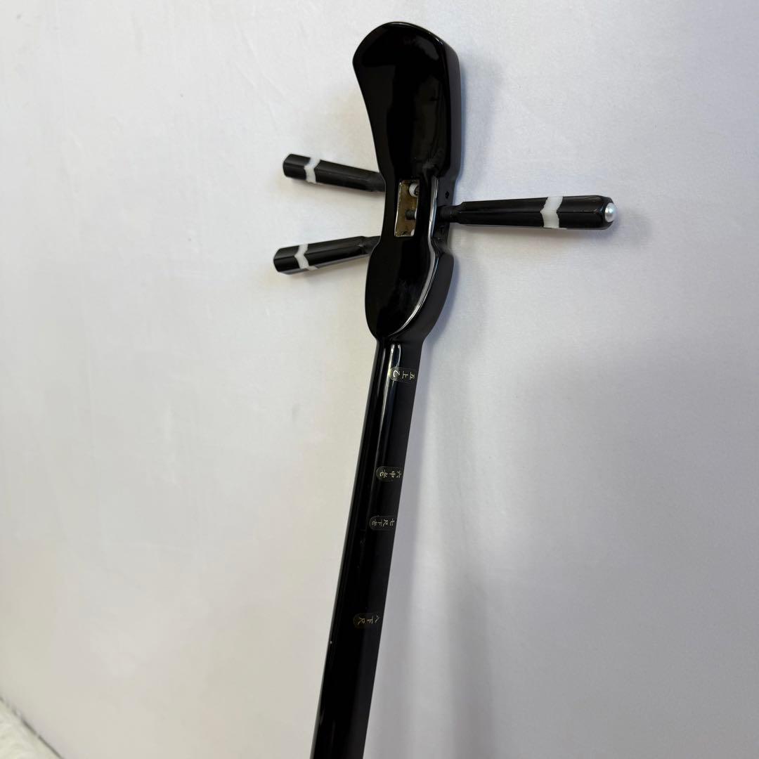 「美品」沖縄三線　蛇皮　合皮　ソフトケース付　初心者　三味線