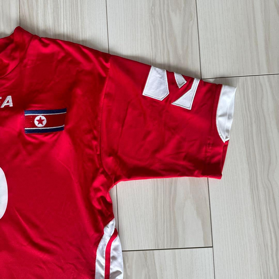 値下げ中【超レア 新品未使用】北朝鮮サッカーユニホーム 鄭大世