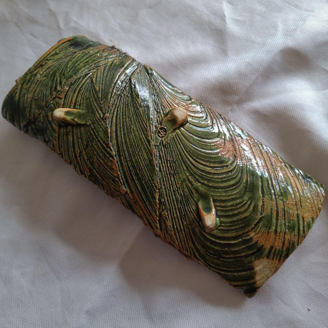 久岡冬彦 織部長皿