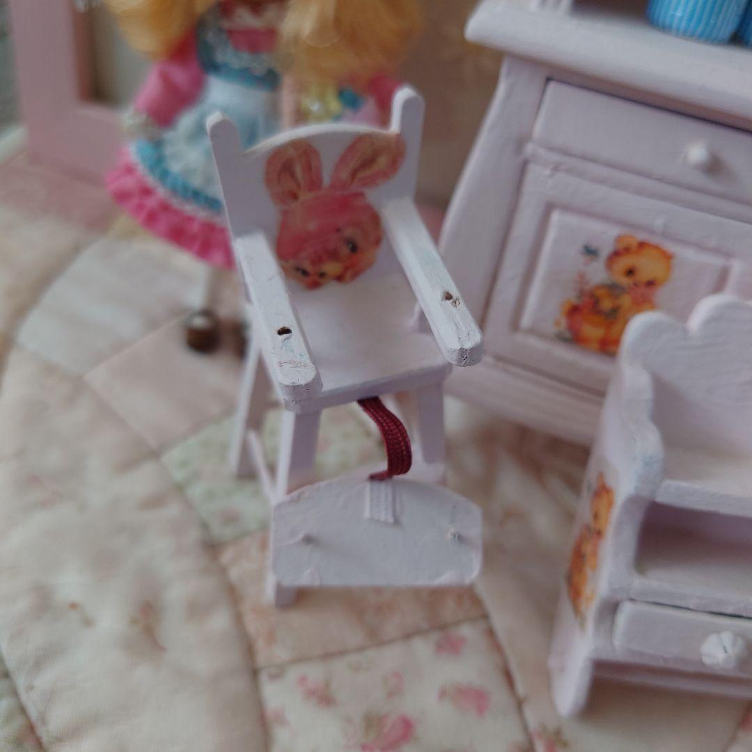 ヴィンテージ、ドールハウス、ミニチュアデカールセット