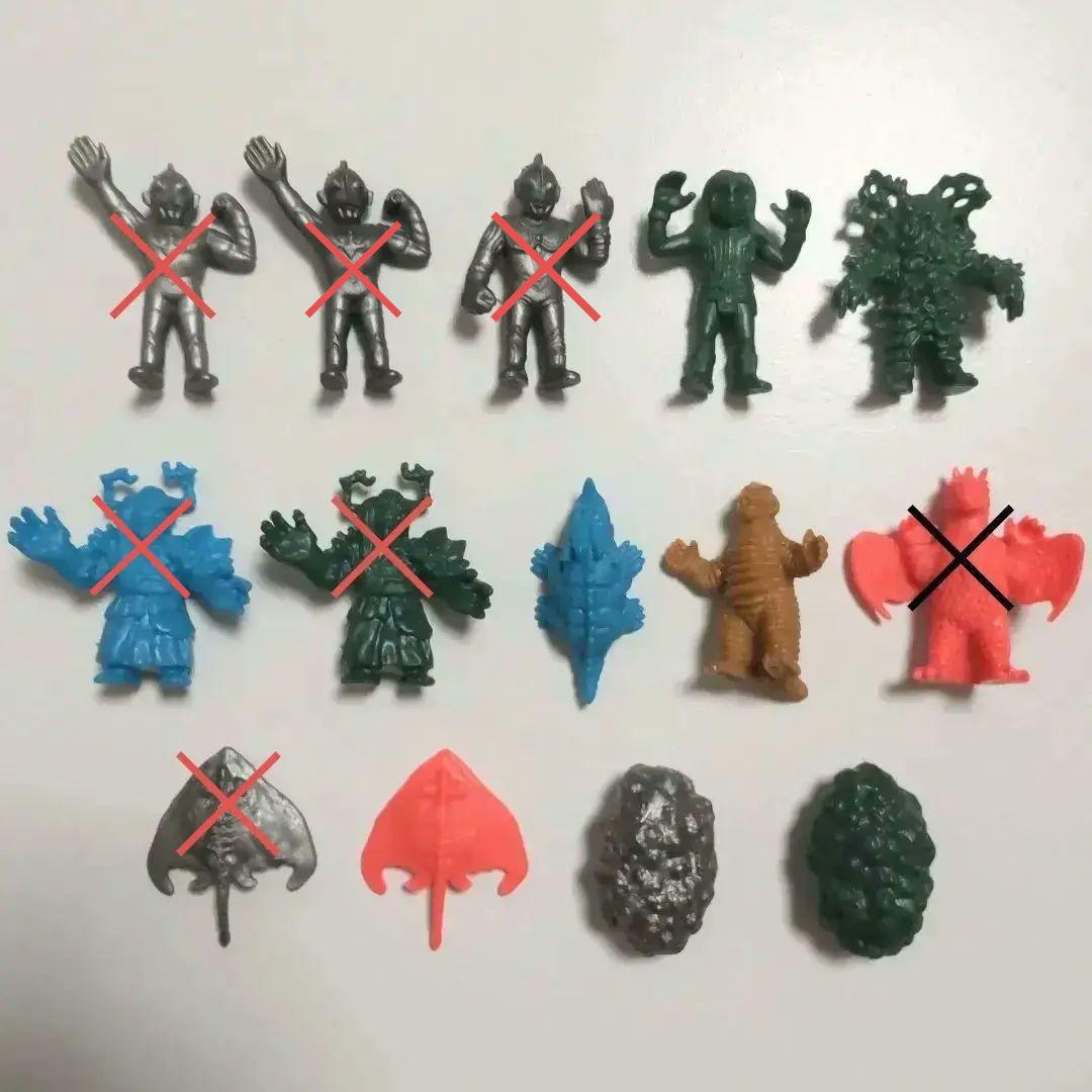 コレ★バラ売り可　ウルトラマン怪獣消しゴム　ユタカ　アンティッＱ　新造形　大量