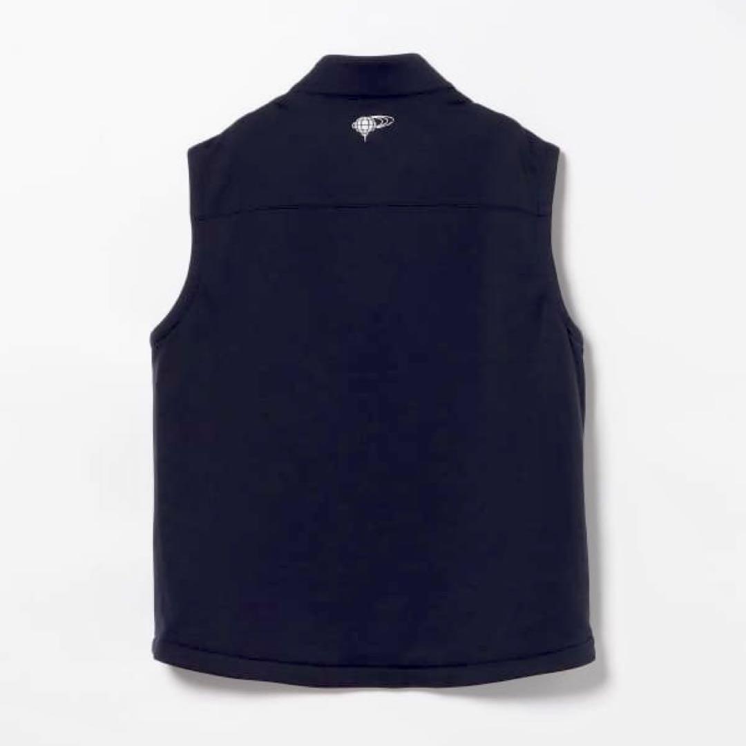 【新品】BEAMS GOLF ジャージ ジップベスト（NAVY）
