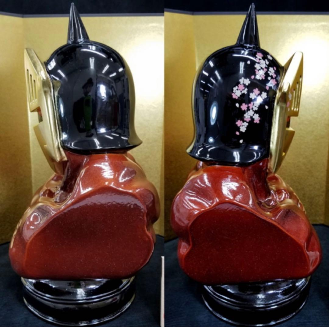 KIN29TOY 山中塗　ロビンマスク　胸像　ソフビ（漆塗りver.）