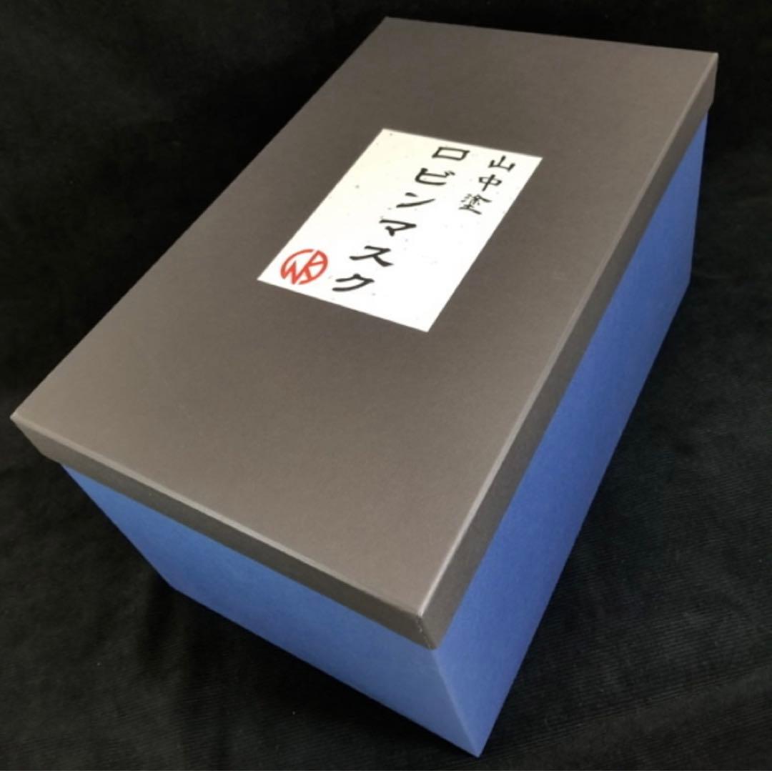 KIN29TOY 山中塗　ロビンマスク　胸像　ソフビ（漆塗りver.）