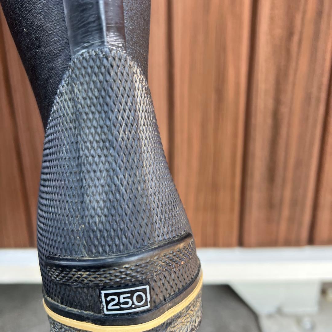 美品 タンク SUNFAN ドライスーツ　163cm 58kg ブーツ25cm