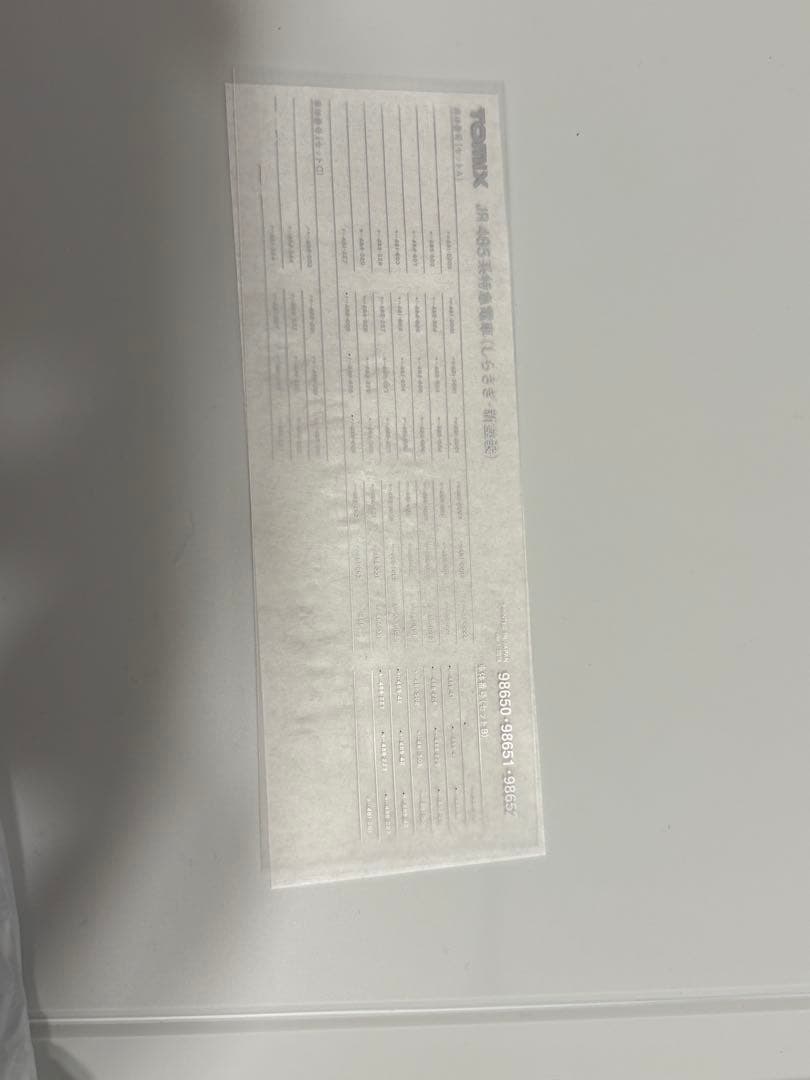 トミックス　485系(しらさぎ新塗装)セットA +C