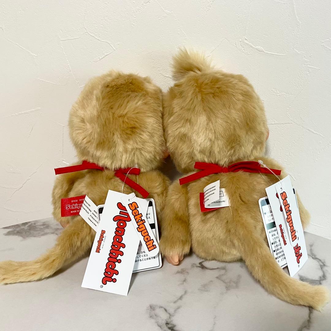 モンチッチ　monchhichi ベージュプレミアムスタンダードM 男の子女の子