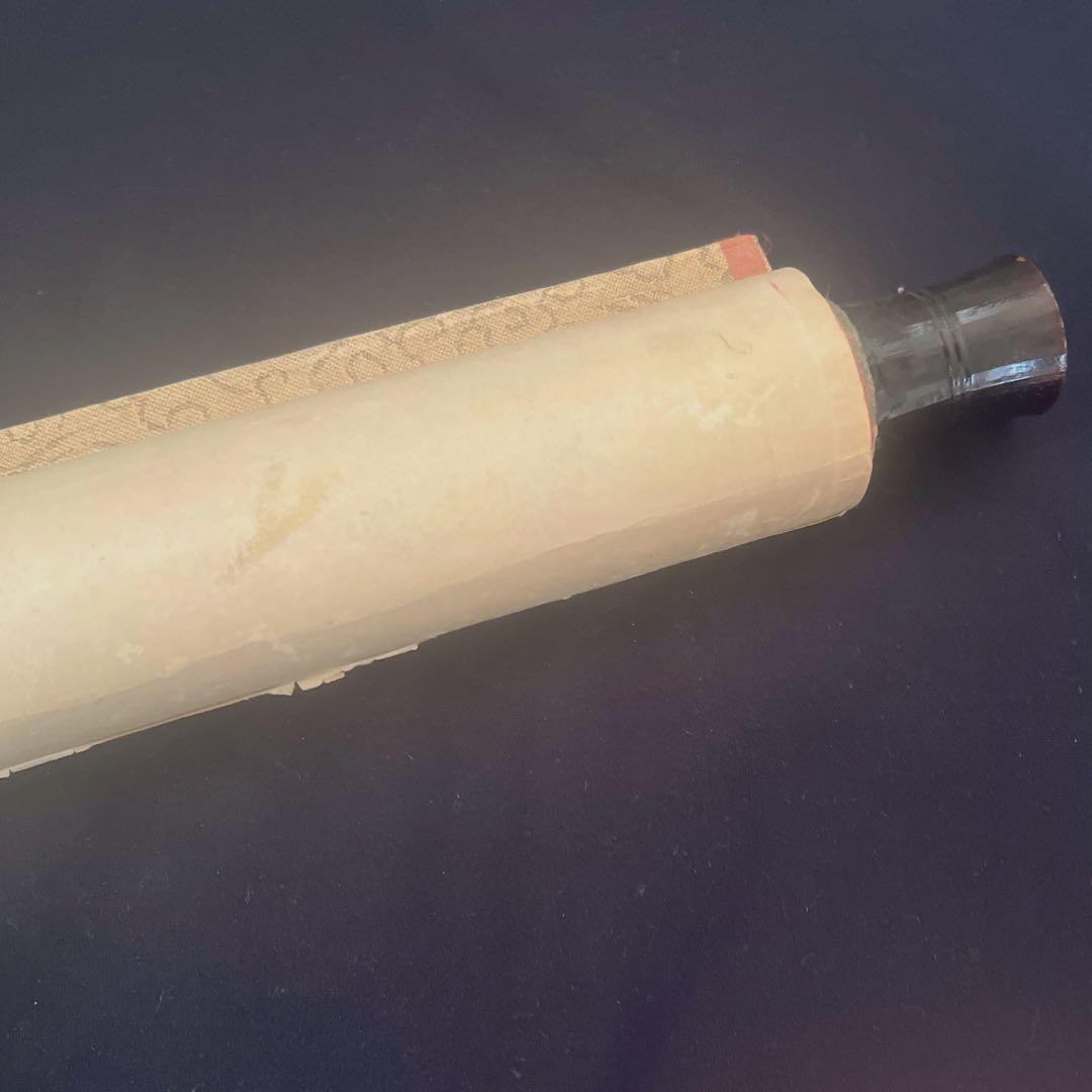 モンゴル書道 モンゴル文字　掛軸 掛け軸　無形文化遺産　貴重　ヴィンテージ