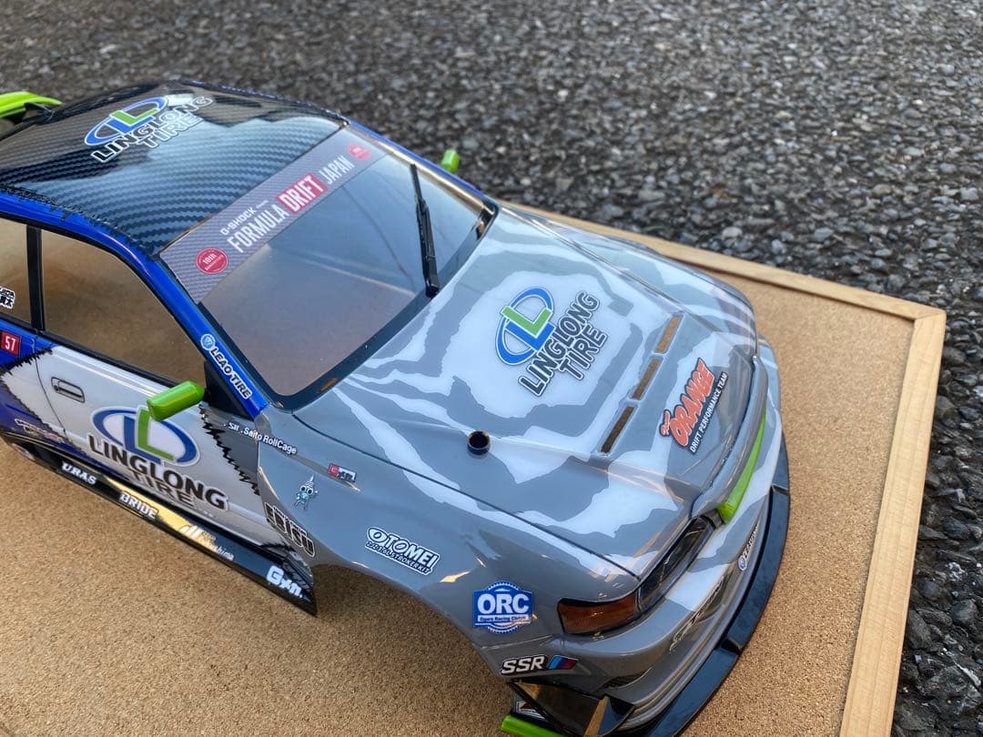 アディクション　トヨタ　JZX100 チェイサー　ラジコンボディ　中古　塗装済