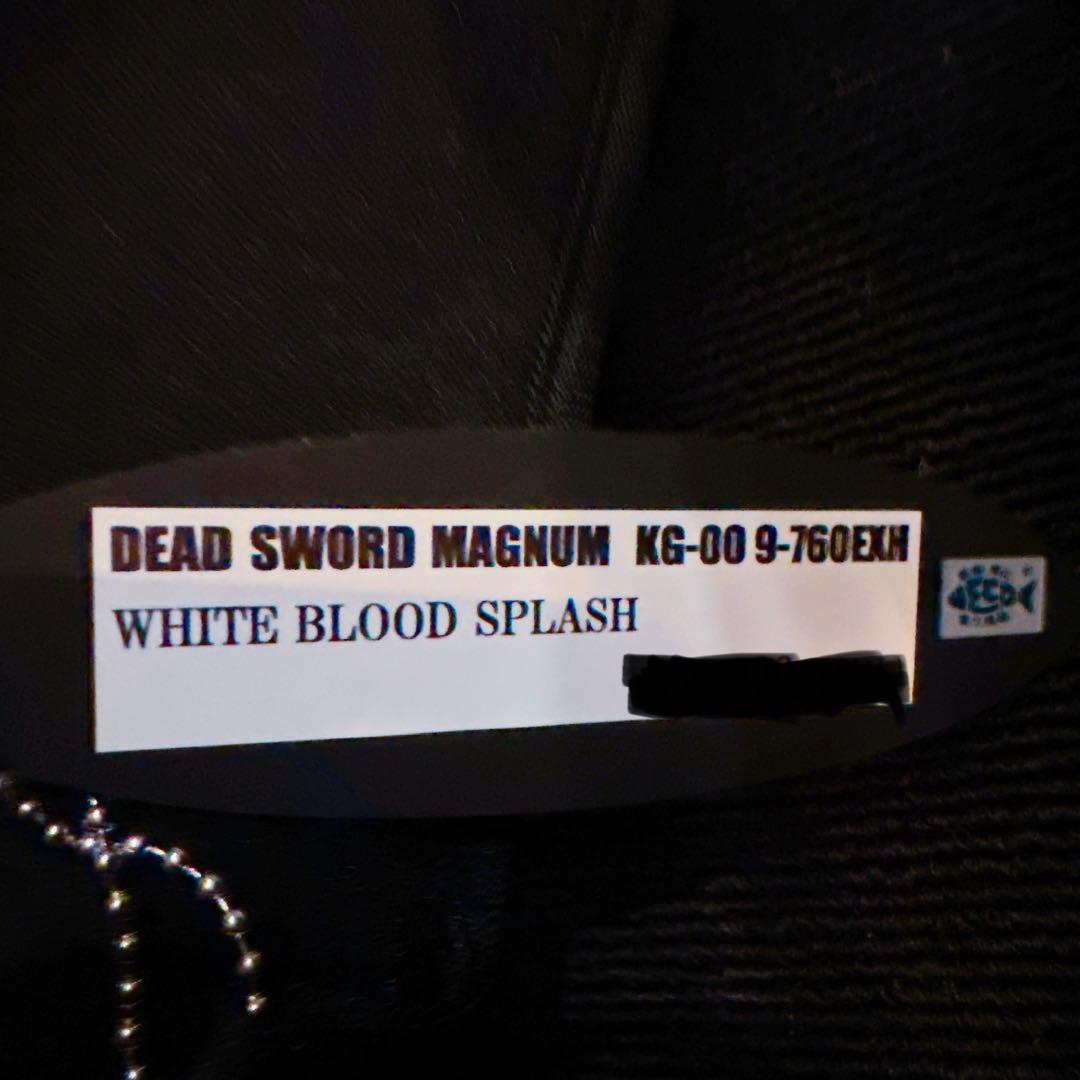 ガンクラフト　デッドソードマグナム　ホワイトブラッドスプラッシュ