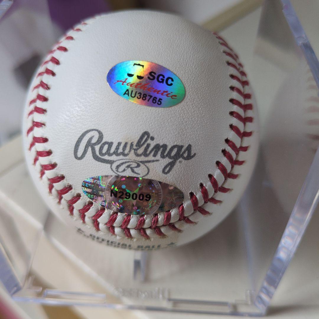 2013年ポストシーズン公式ボール 上原浩治サイン入り