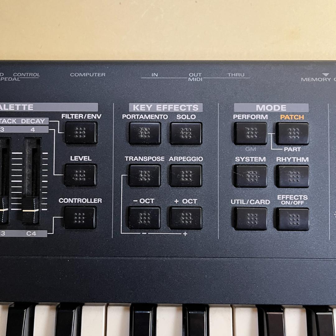 Roland XP-30 シンセサイザー 電源コード ソフトケース付属