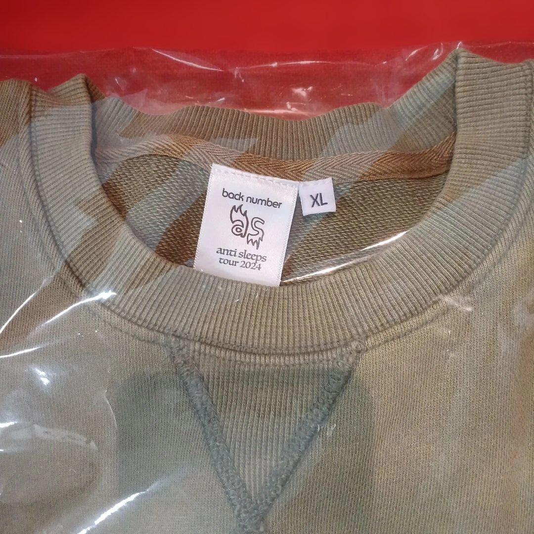 back number　スウェットXL
