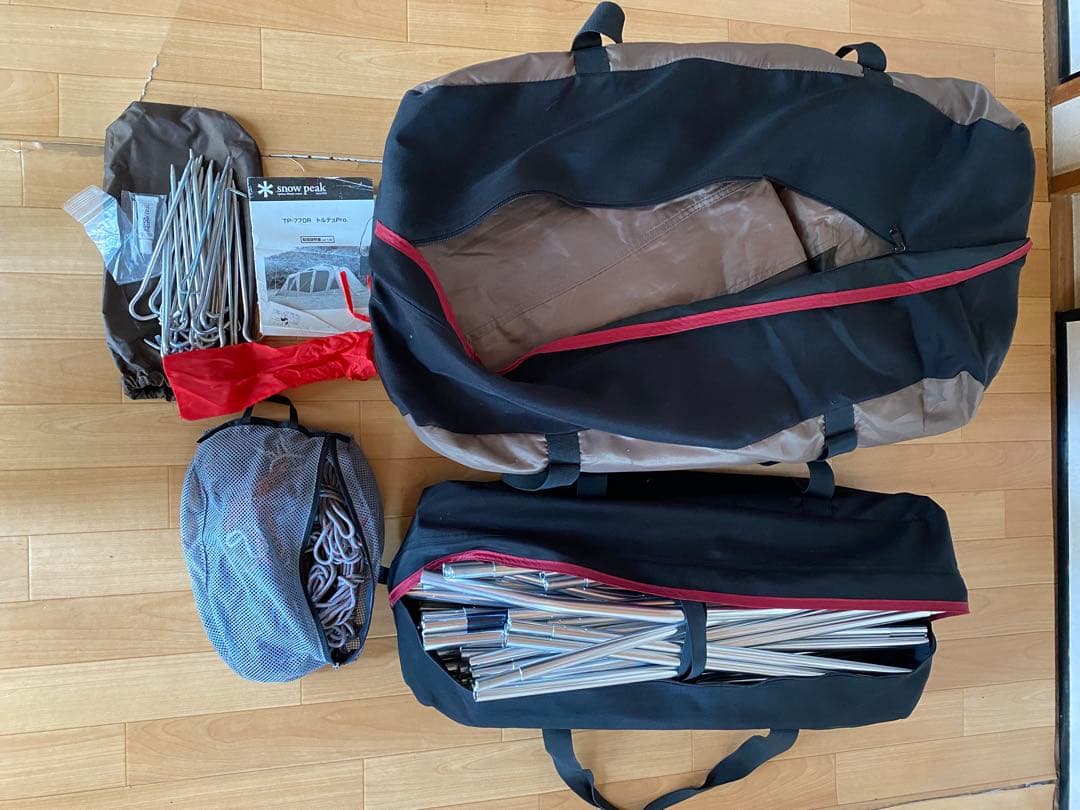 スノーピーク　テント　すてぃさん