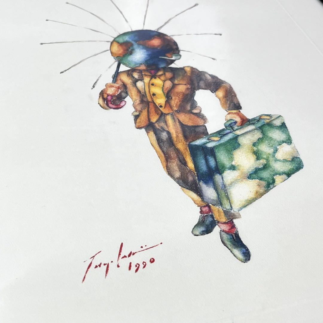 (て09)石井竜也 「浪漫飛行/そら行け！編」米米CLUB リトグラフ 1990