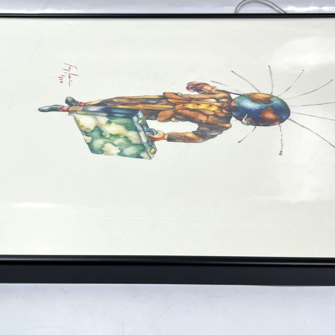 (て09)石井竜也 「浪漫飛行/そら行け！編」米米CLUB リトグラフ 1990