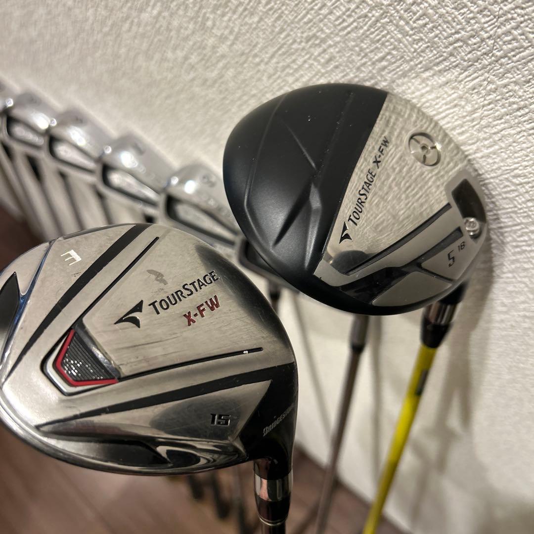 ツアーステージ　メンズS 右利き　13本　ゴルフクラブセット