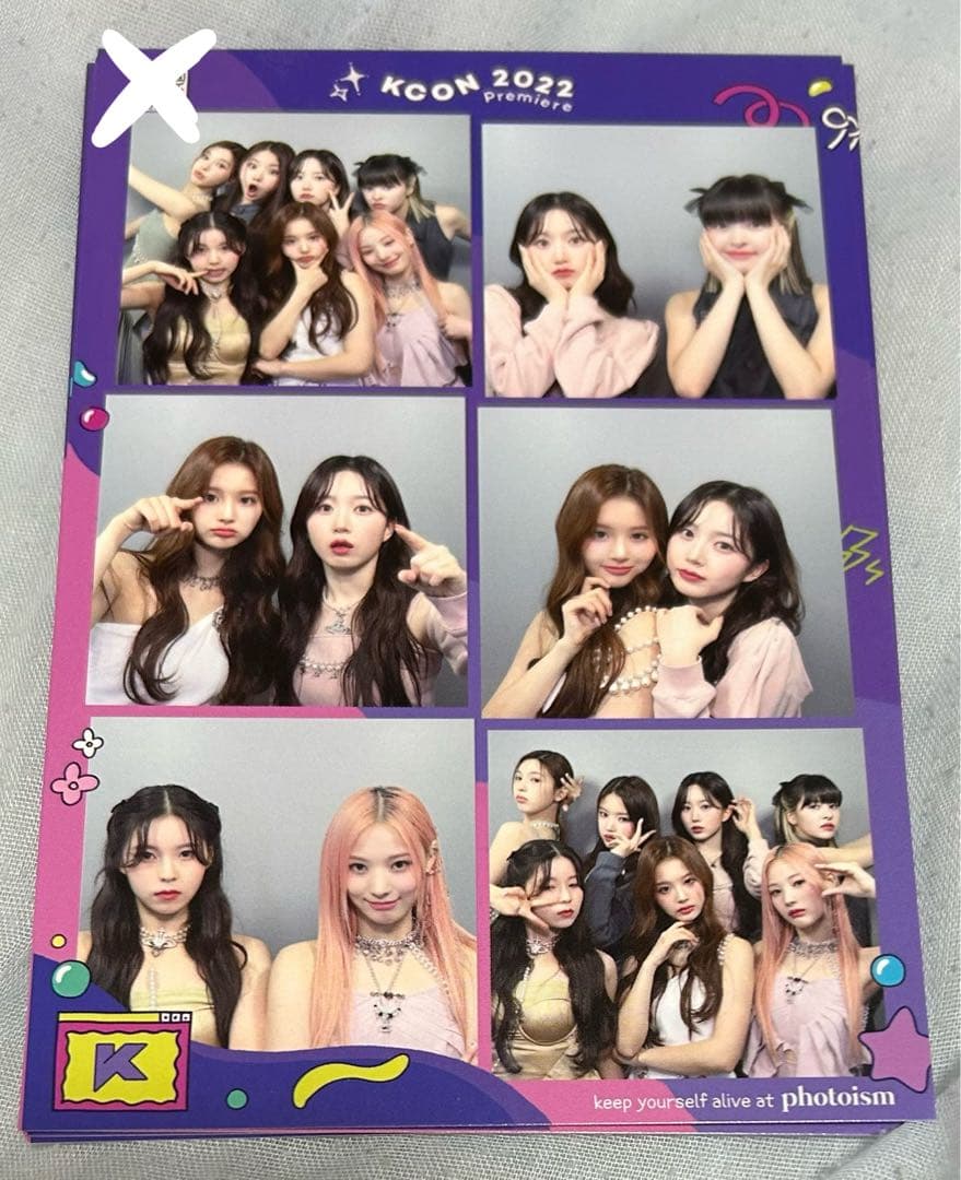 NMIXX KCON2022 Premiere フォトイズムセット