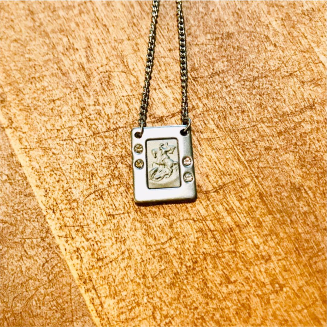 エスカプラーリオ ネックレス ブラジル 御守り 一点モノ シルバー 値下げ