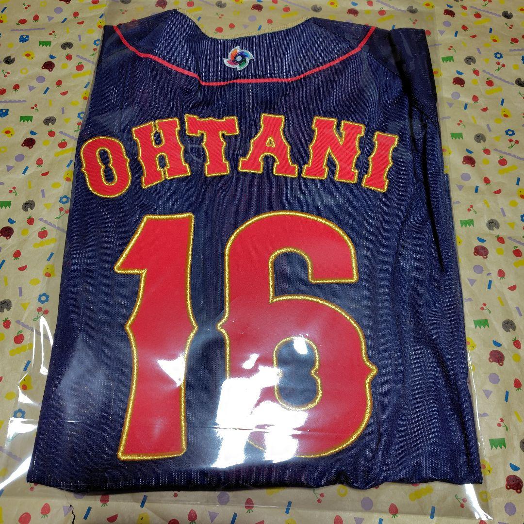 wbc侍ジャパン日本代表ビジター大谷翔平ユニホームMサイズ中古品