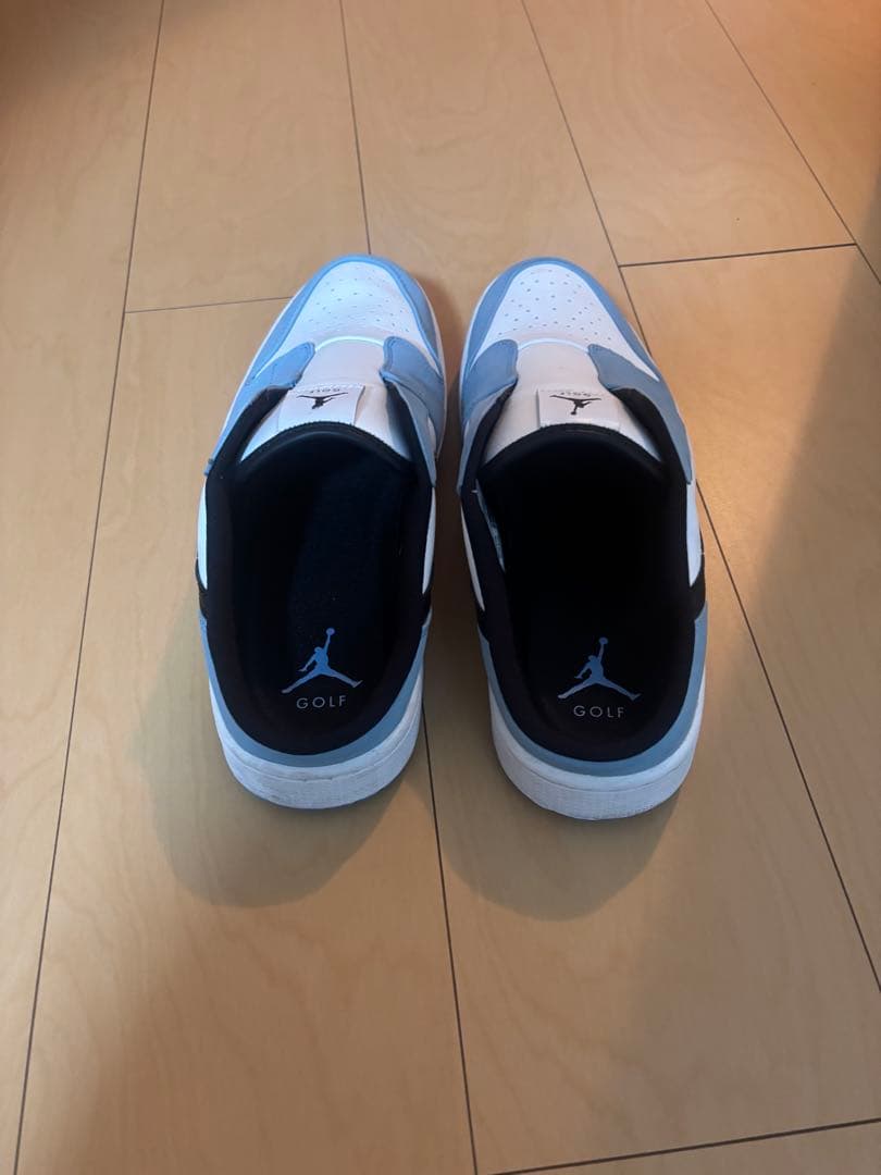 Jordan ゴルフシューズ スリッポン ホワイト/ブルー