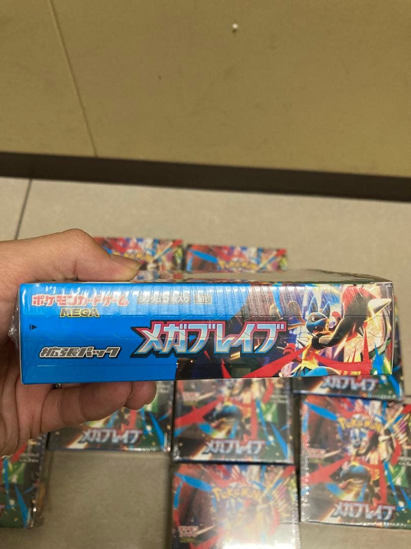 ポケモンカード　メガブレイブ　10BOX シュリンク付き