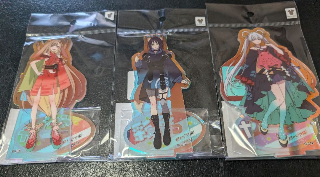 超かぐや姫！ オーロラアクリルスタンド かぐや　彩葉　ヤチヨ