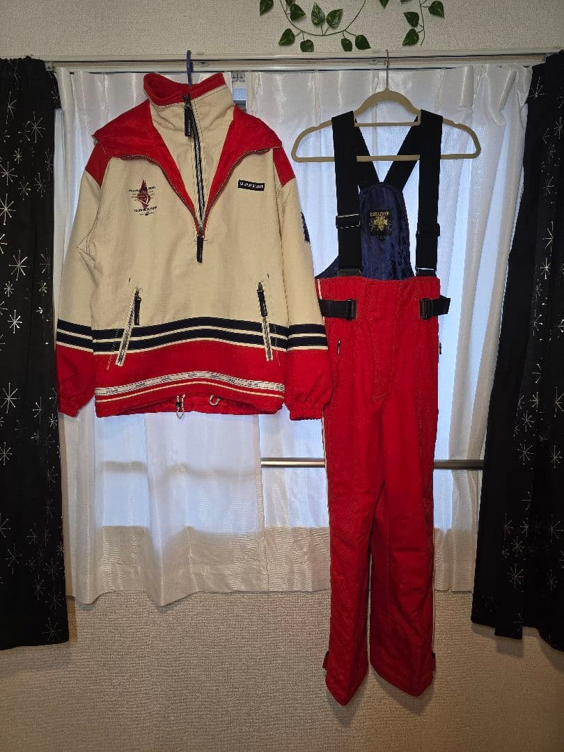 デサント　スノーボード　スキー　スノボウェア　セットアップ上下　レディース　M