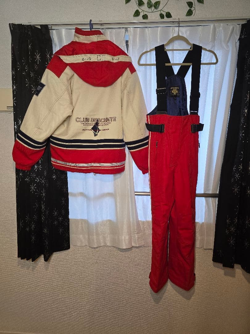 デサント　スノーボード　スキー　スノボウェア　セットアップ上下　レディース　M