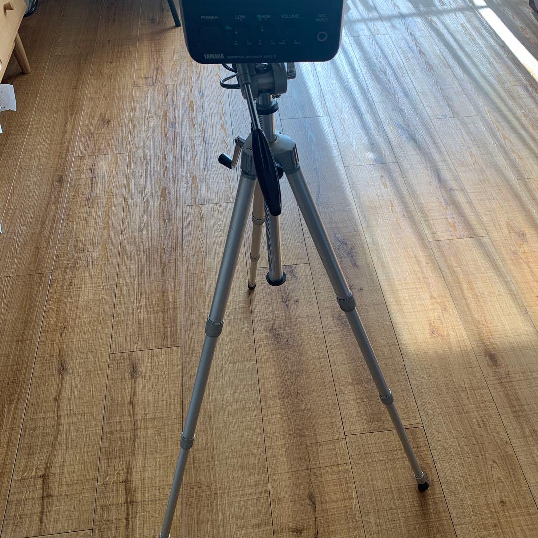 YAMAHAモニター スピーカー MS101 Ⅱ マイク三脚セット