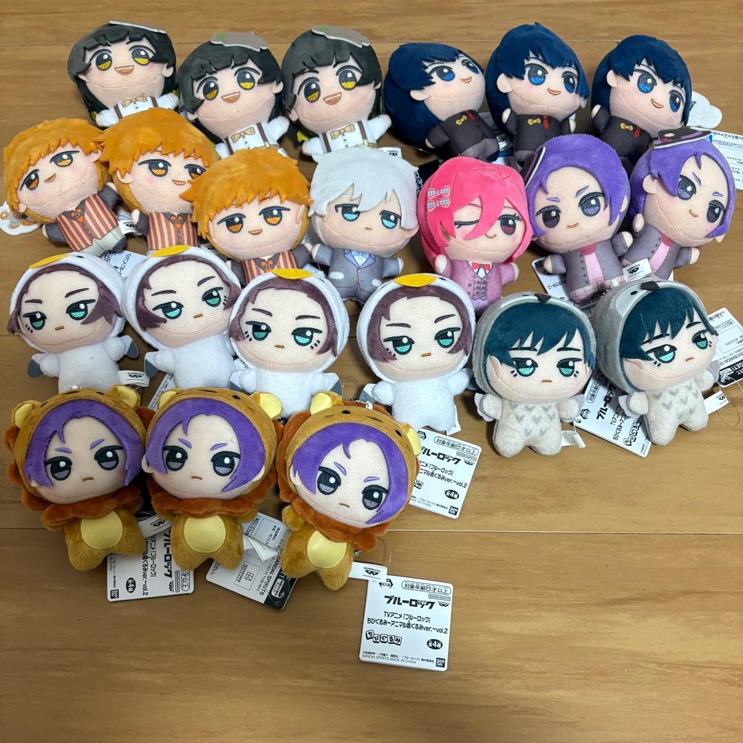【即購入可】 ブルーロック ちびぐるみセット