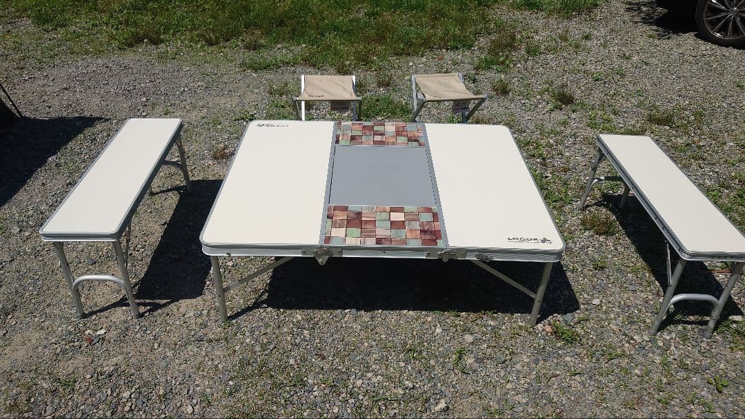 LOGOS　(ロゴス)　バーベキューテーブル　　イベント　キッチンカーなどに