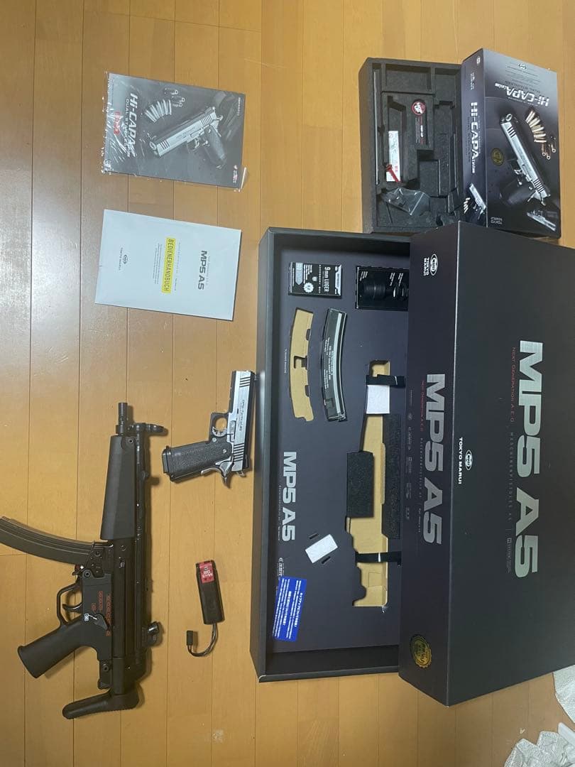 東京マルイ　次世代MP5A5 東京マルイ　ハイキャパ