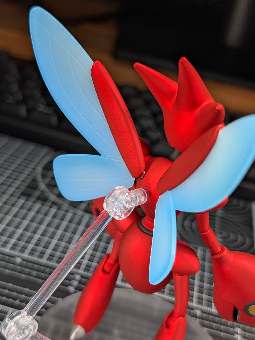 ポケプラ　ハッサム　全塗装完成品　マッドキャンディ仕上げ