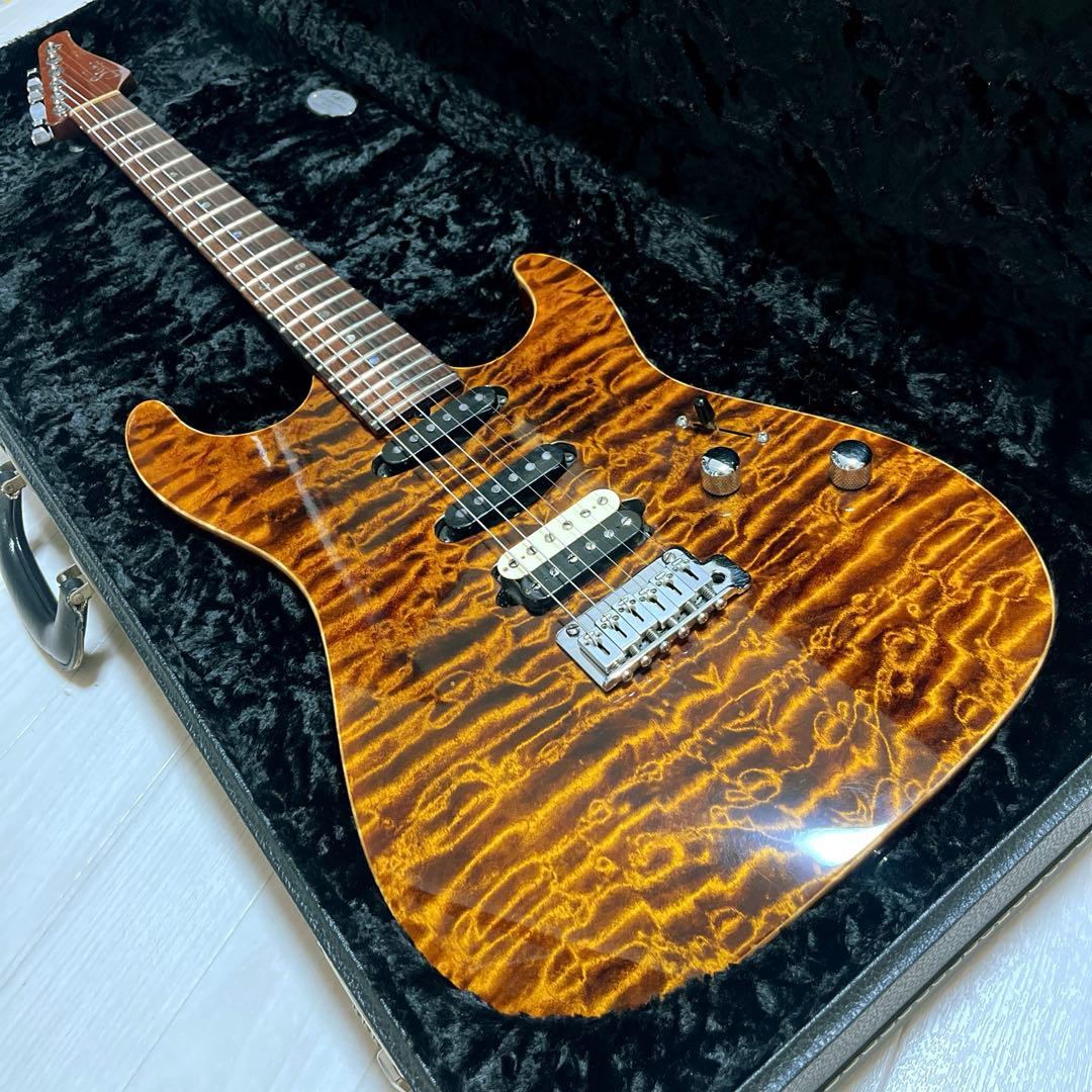 ギター Suhr Standard-Chambered Bengal Quilt