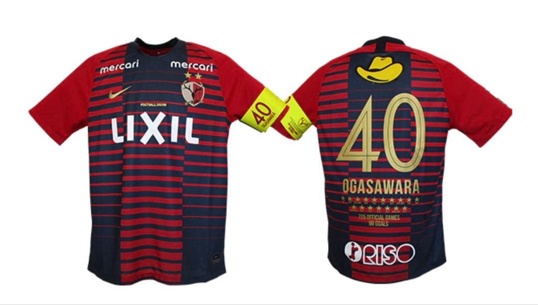 OGASAWARA 40番 ユニフォーム 引退　メモリアル　小笠原満男　XL