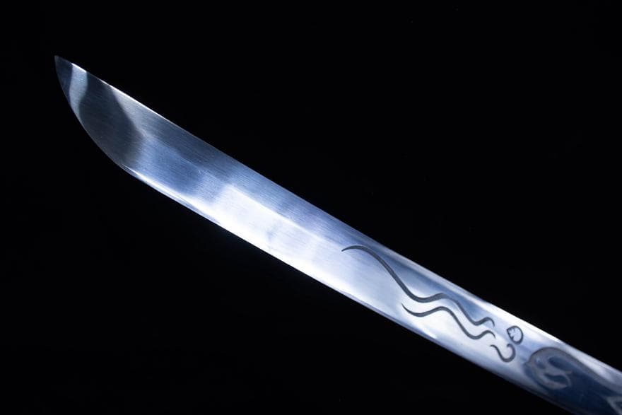 斬龍武士刀-高性能マンガン鋼 日本刀 模造刀 居合刀