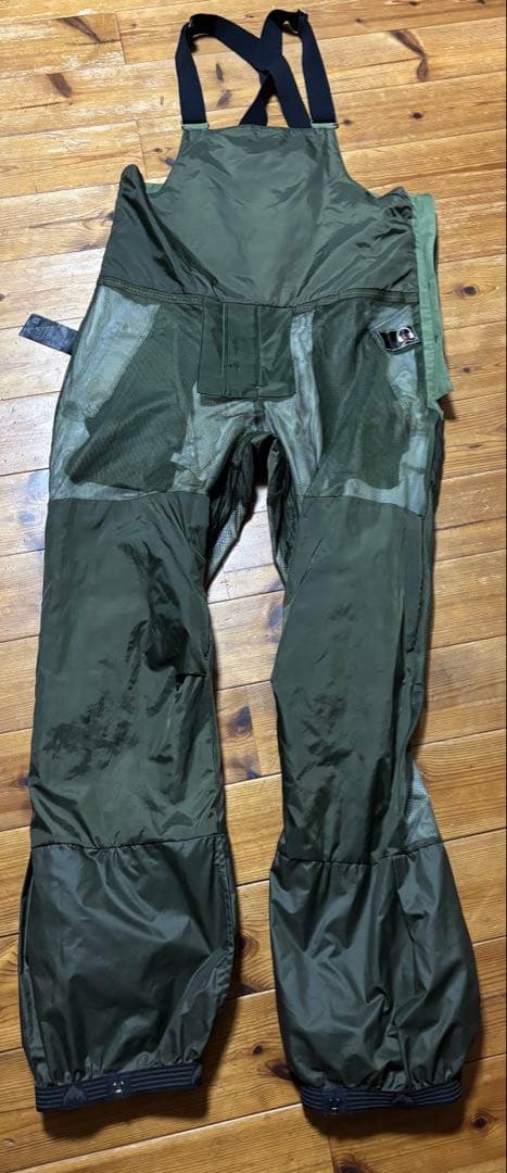 BURTON GORE-TEX ビブパンツ L オリーブグリーン