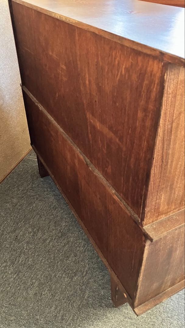 カリモク風 キャビネット サイドボード ディスプレイ 北欧 アンティーク レトロ