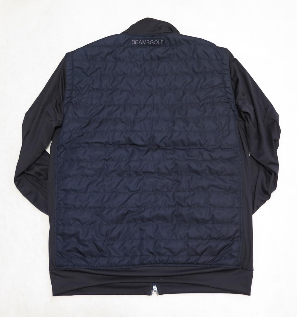 ⓁBEAMS GOLF ビームスゴルフパッカブル ２WAY パデッドブルゾン