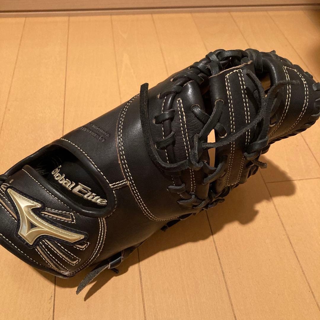 美品　ミズノ　ジュニア　軟式野球　ファーストミット