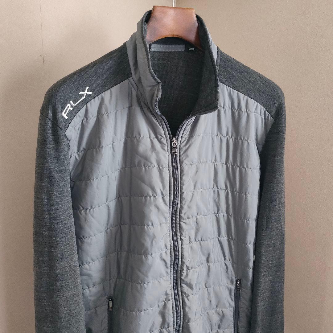 【SALE】ラルフローレン RLX 中綿入り ジップジャケット グレー b