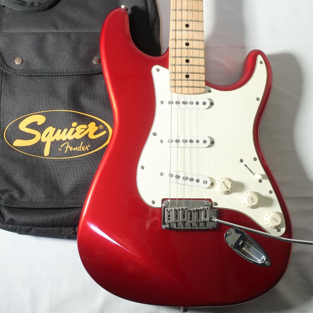 美品 Squier by Fender ストラトキャスター 純正ケース付