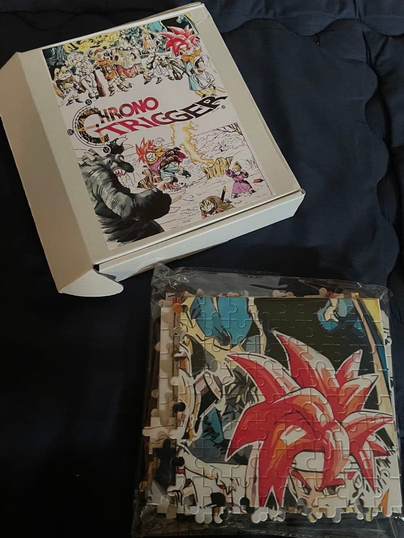 送料無料 30年前？ 美品 クロノトリガー ジグソーパズル 1000P 激レア品