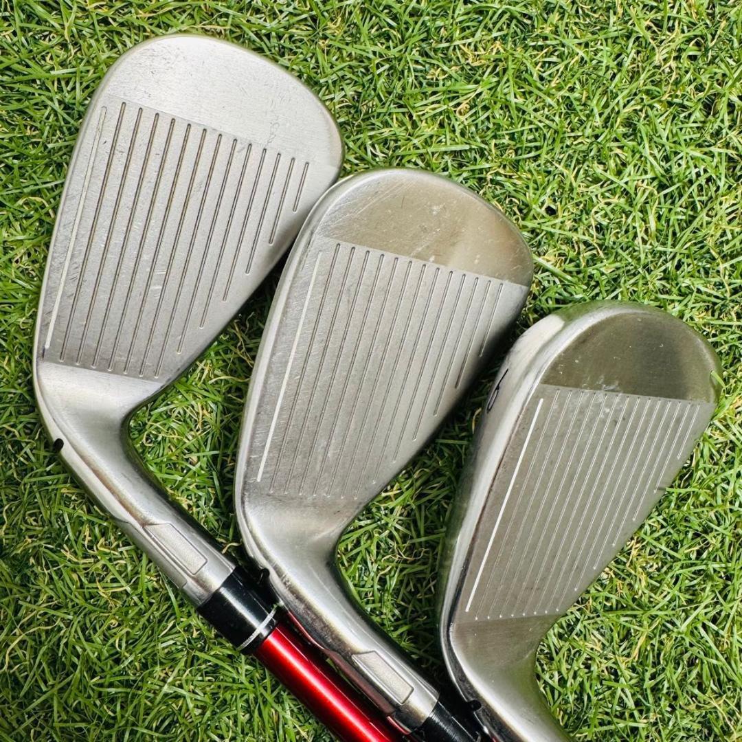 【良品】初心者推奨 テーラーメイド ステルス レディースアイアンセット 6本 L