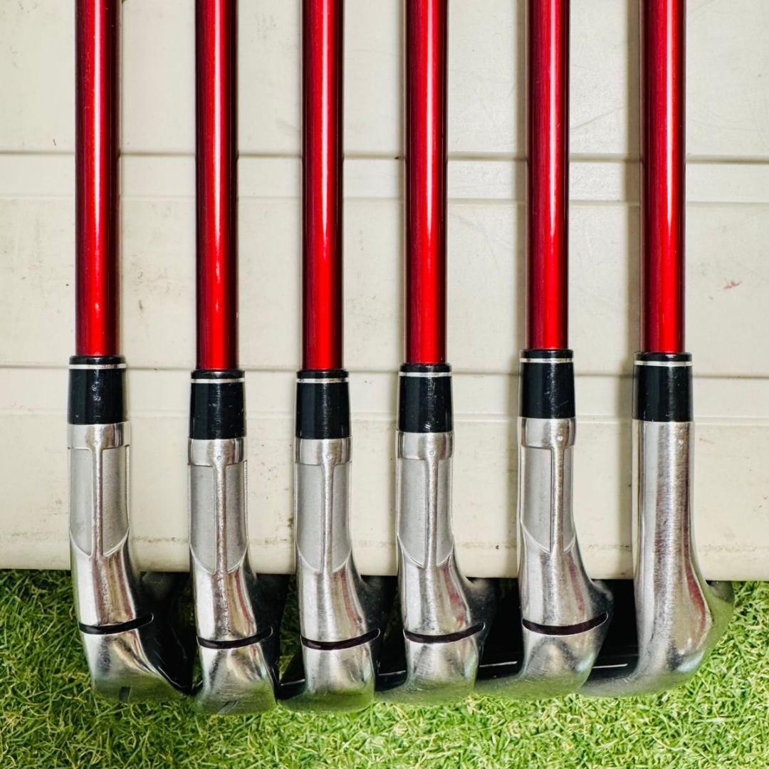 【良品】初心者推奨 テーラーメイド ステルス レディースアイアンセット 6本 L