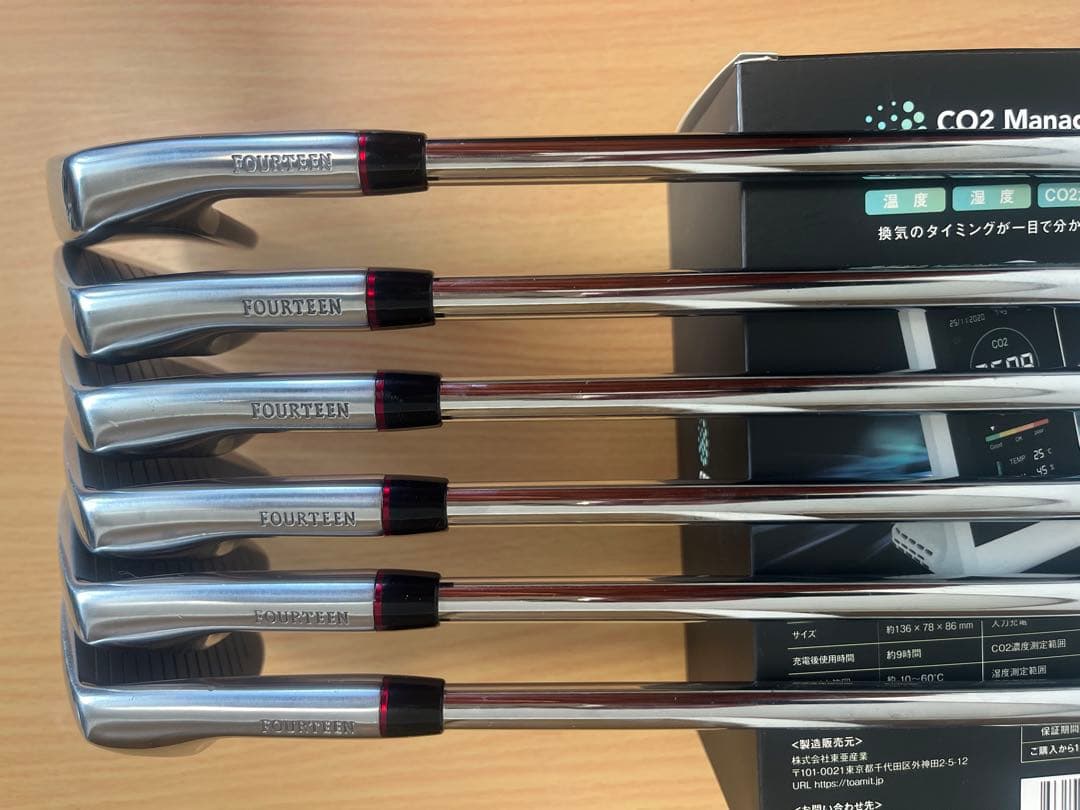 中古フォーティーン TC-560 FORGED 6S アイアンセット 男性用