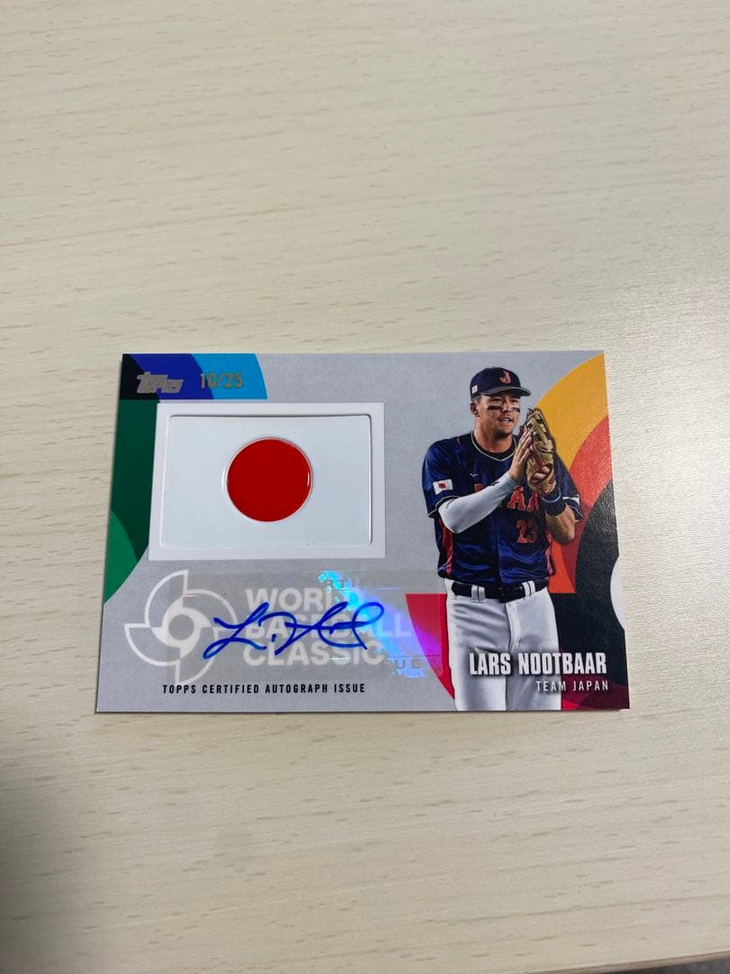 topps japan edition 2023 ラーズ・ヌートバー 直筆サイン