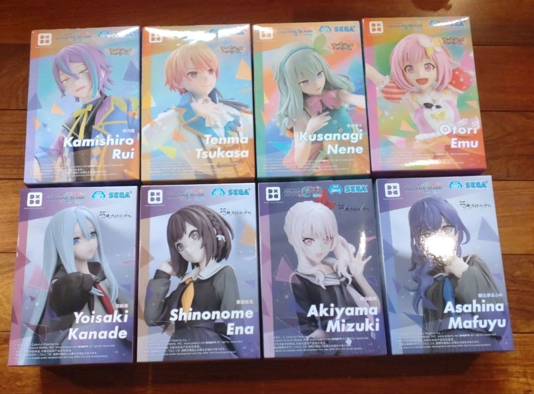 プロセカ　Desktop×Decorate Collections”8個セット